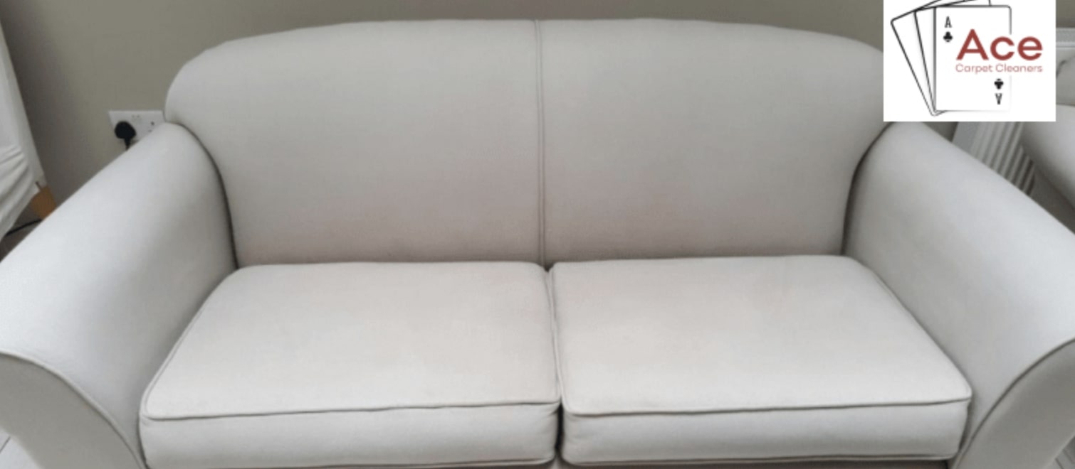 Clean White Leather Sofa Dublin