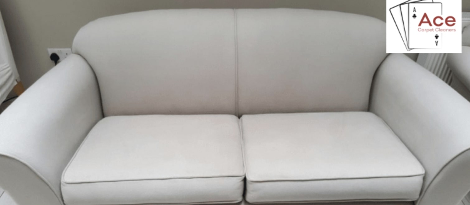 before after clean white leather sofa